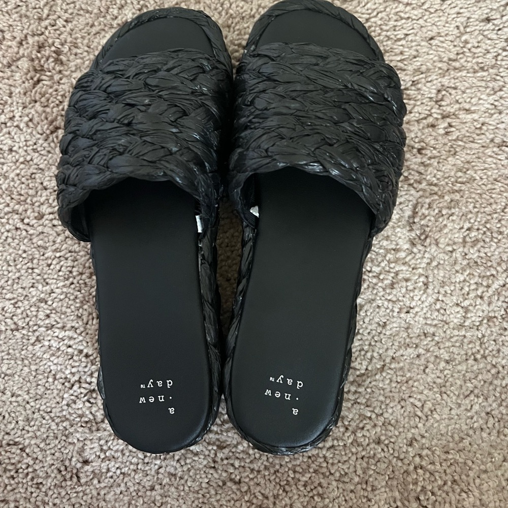 Black Platform Sandals